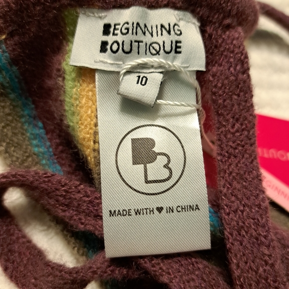 Beginning Boutique Summit Crop Top Size M US 6 / UA 10 - Picture 7 of 11